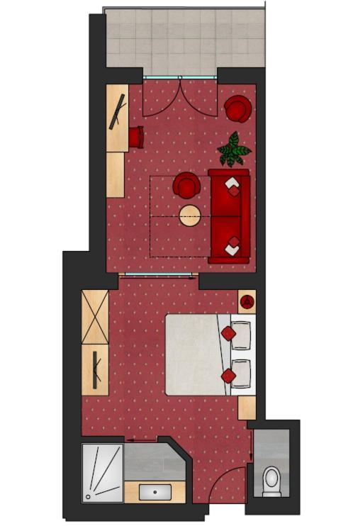 Hotel Jaegerhof Ischgl Rom bilde